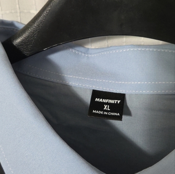 Manfinity Ombre Button-Up Shirt Size XL - Picture 4 of 7